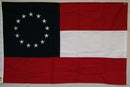 1st National 13 Star 3'x5' Cotton Stars & Bars