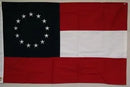 1st National 13 Stars 3'X5' Cotton Flag Stars & Bars