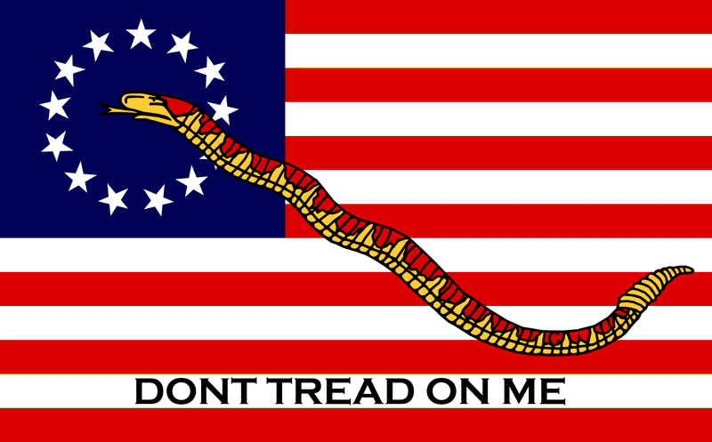 Betsy Ross Don't Tread On Me 3'X5' Flag Rough Tex ®100D