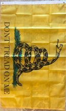 GADSDEN DON'T TREAD ON ME 150D NYLON ROUGH TEX EXTREME 3'X5'