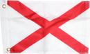 Alabama Official State Flag 150D Rough Tex ® Nylon 12x18 Inches Boat Flags