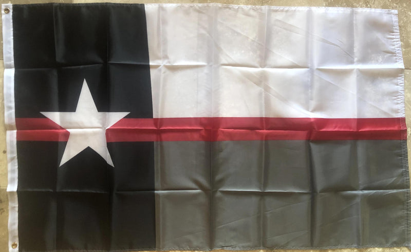 TEXAS FIRE MEMORIAL FLAG 3X5 ROUGH TEX 150D NYLON ®