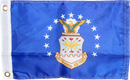 United States Air Force Flag 150D Rough Tex ® Nylon 12x18 Inches Boat Flags