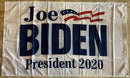 Joe Biden Official Democratic Party Presidential Banner White Double Sided 3'X5' Flag Rough Tex® 100D