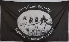 ORIGINAL HOMELAND SECURITY FLAG 3'X5' Flag- Rough Tex 100D