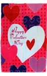 Valentine's Day 8 Hearts Garden Flag 100D