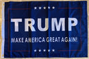 M A G A Trump IV Blue Double Sided 2'X3' Rough Tex® 100D