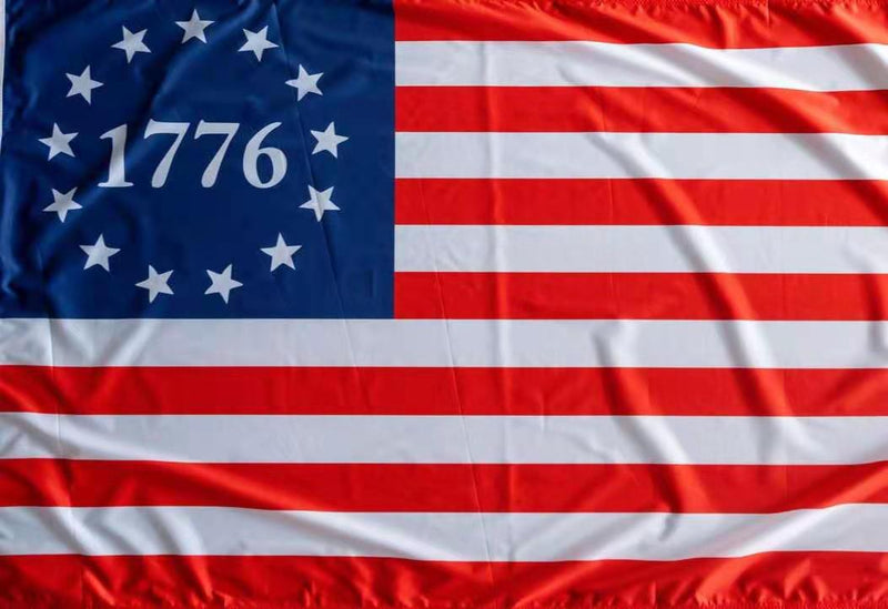 1776 Betsy Ross Flag 12"x18" Flag ROUGH TEX® 100D