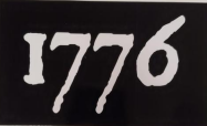 1776 Black 2'x3' Flag ROUGH TEX® 100D