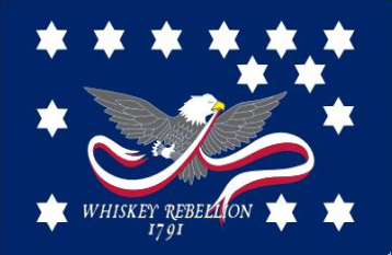 Whiskey Rebellion 1791 3'X5' Flag ROUGH TEX® 100D