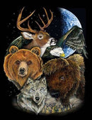 Wildlife Deluxe Polar Fleece Blanket