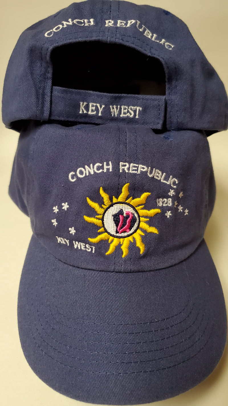 Conch Republic Navy Blue - Cap