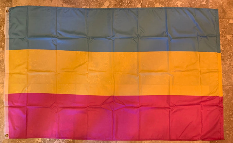 Pansexual Flag -3'x5' Rough Tex® 100D