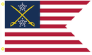 1st Cavalry 1863 Union 3'X5' Flag Rough Tex® 100D American USA Swallowtail