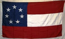 1st National 7 Stars 300D Nylon Embroidered Flag 3x5ft Stars & Bars