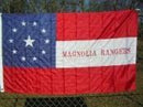 3X5 1ST TEXAS CAVALRY REGIMENT MAGNOLIA RANGERS BRIGADE COTTON EMBROIDERED & SEWN STARS & BARS