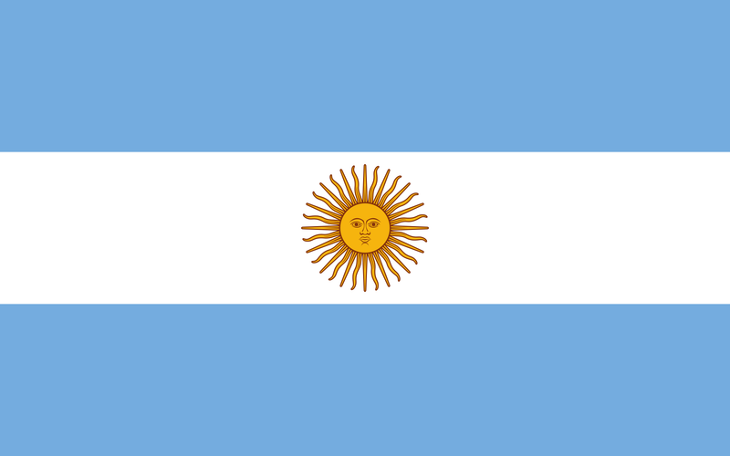 Argentina Flag 3x5ft 210D Nylon