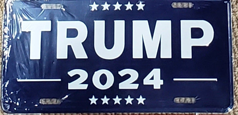 Trump 2024 License Plate