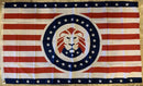 DONALD J. TRUMP HERALDRY GREAT AMERICA LION FLAG  3'X5' Rough Tex® 100D