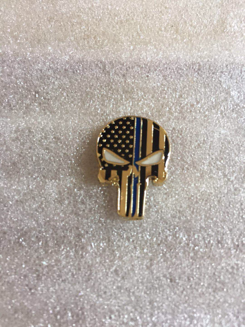 Police Punisher - Cloisonne Hat & Lapel Pin