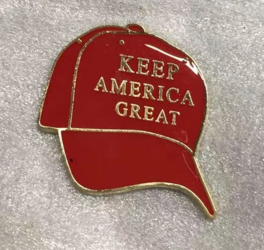 Trump Keep America Great KAG Red Hat Lapel Pin