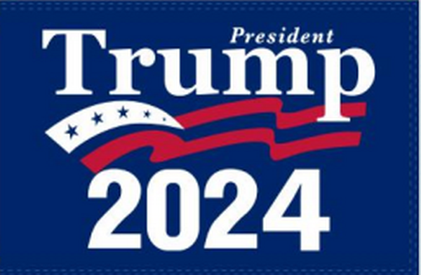 President Trump 2024 Rough Tex® 100D 6'X10' XXXL Flag (With Three Grommets)