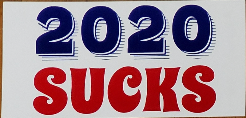 2020 Sucks Bumper Sticker