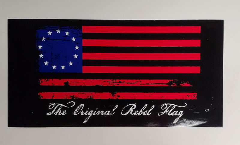 The Original CS Navy Jack Flag - Bumper Sticker