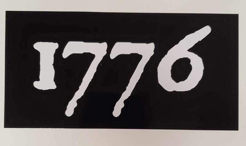 1776 Bumper Sticker