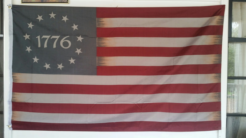 BETSY ROSS 1776 VINTAGE 3X5 FEET 100D ROUGH TEX ® FLAG