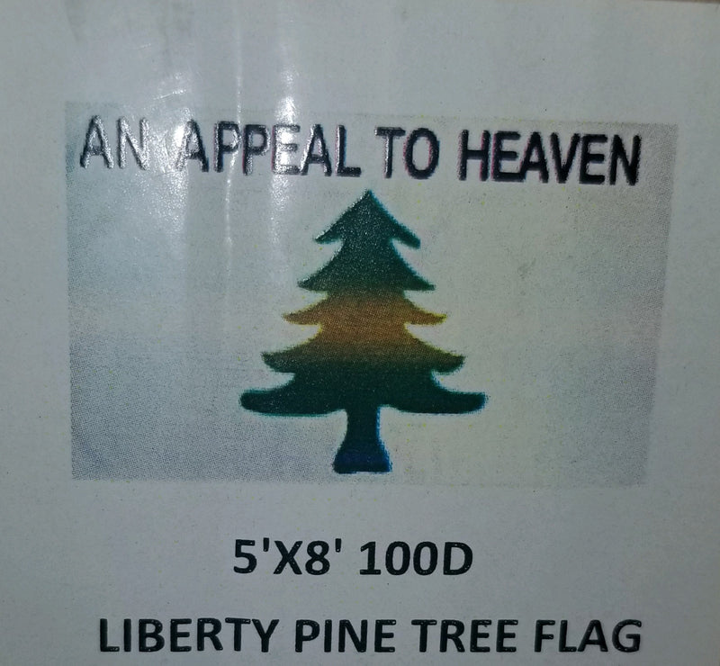 Liberty Pine Tree An Appeal to Heaven Washington's Cruisers 5'X8' Flag Rough Tex® 100D