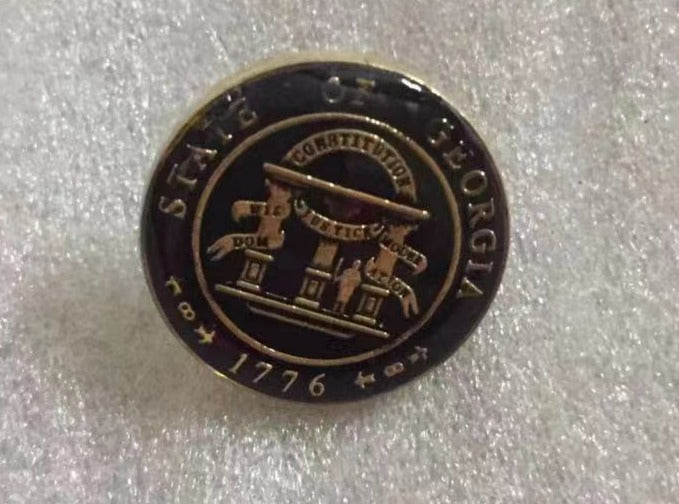 Georgia 1776 Seal Lapel Pin