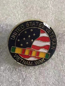 Vietnam War United States Veteran American Military Lapel Pin