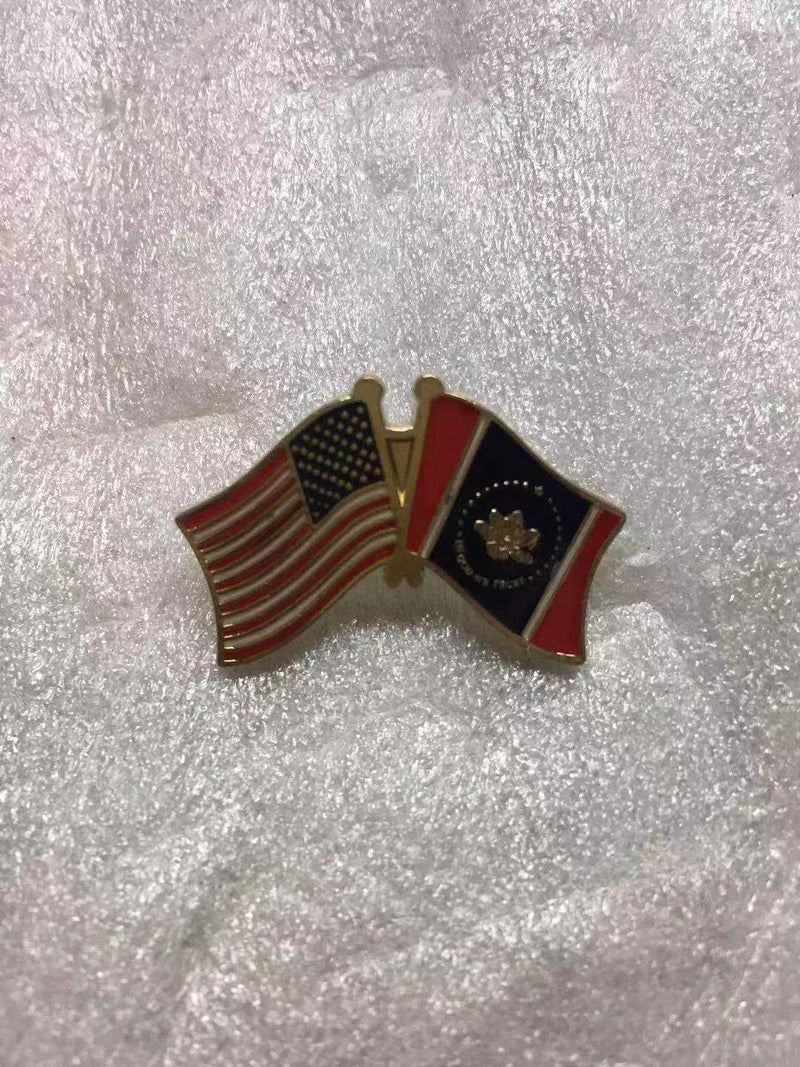 USA Mississippi Lapel Pin