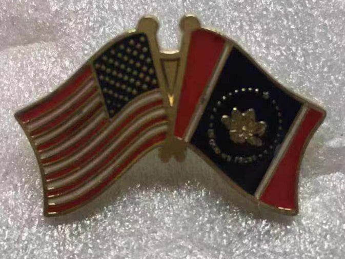 USA New Mississippi Lapel Pin