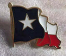 Texas Wavy Lapel Pin
