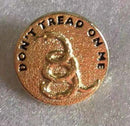 Don't Tread On Me Round Lapel Pin