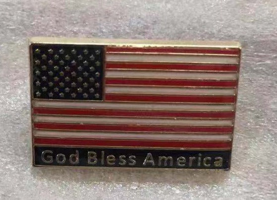 God Bless America Lapel Pin