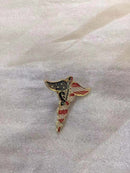 USA Medical Cross Lapel Pin