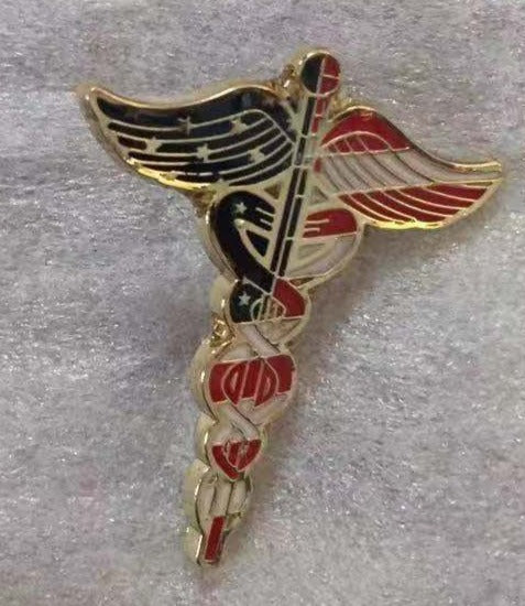 USA Medical Cross USA Lapel Pin
