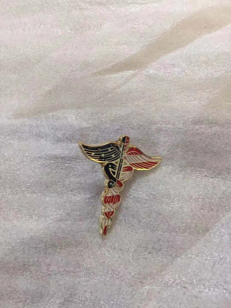 USA Medical Cross Lapel Pin