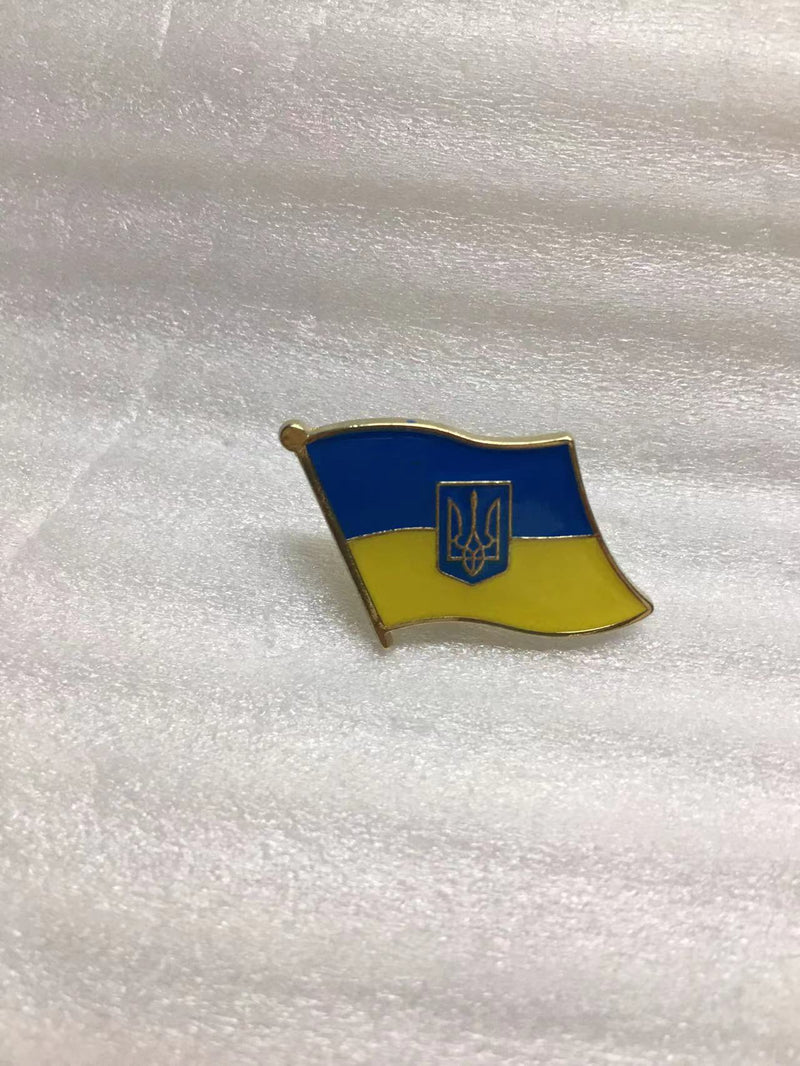 Ukraine Trident Lapel Pin