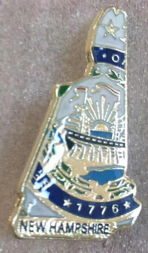 New Hampshire State Lapel Pin