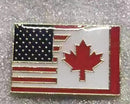 USA Canada Lapel Pin