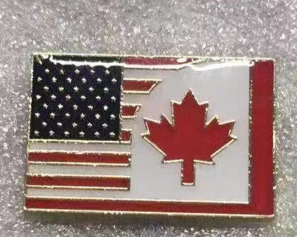 USA Canada Lapel Pin