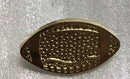 Gold Football Lapel Pin