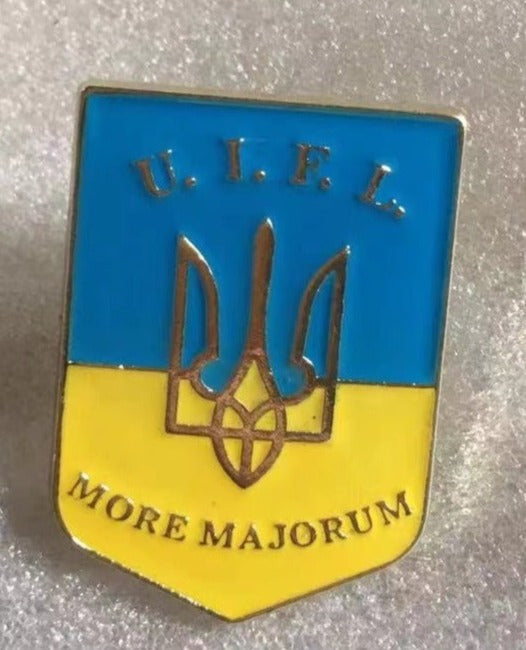 Ukraine Trident More Majorum Lapel Pin
