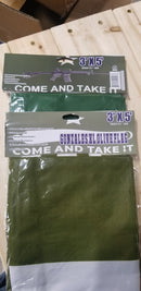 Come and Take It M4 Olive Drab 3'x5' Flag 100D Green 2A Banner