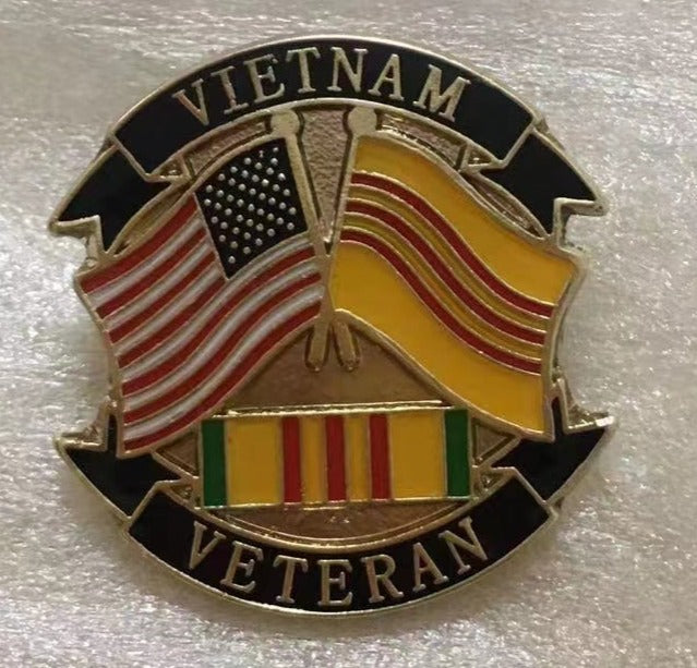 USA Vietnam Vietnam Veteran Lapel Pin