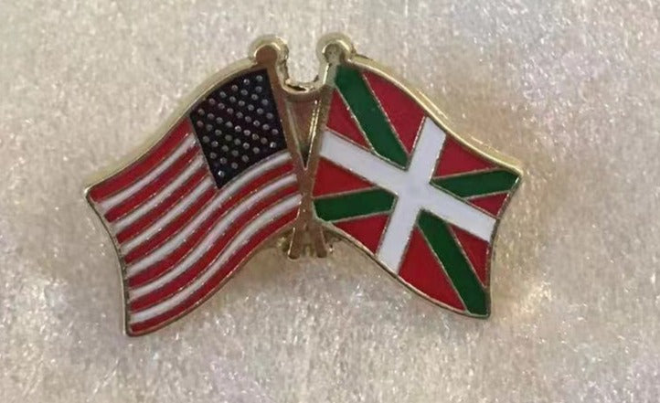 USA Basque Lapel Pin